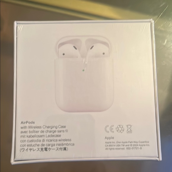 Apple AirPods with Charging Case - White
